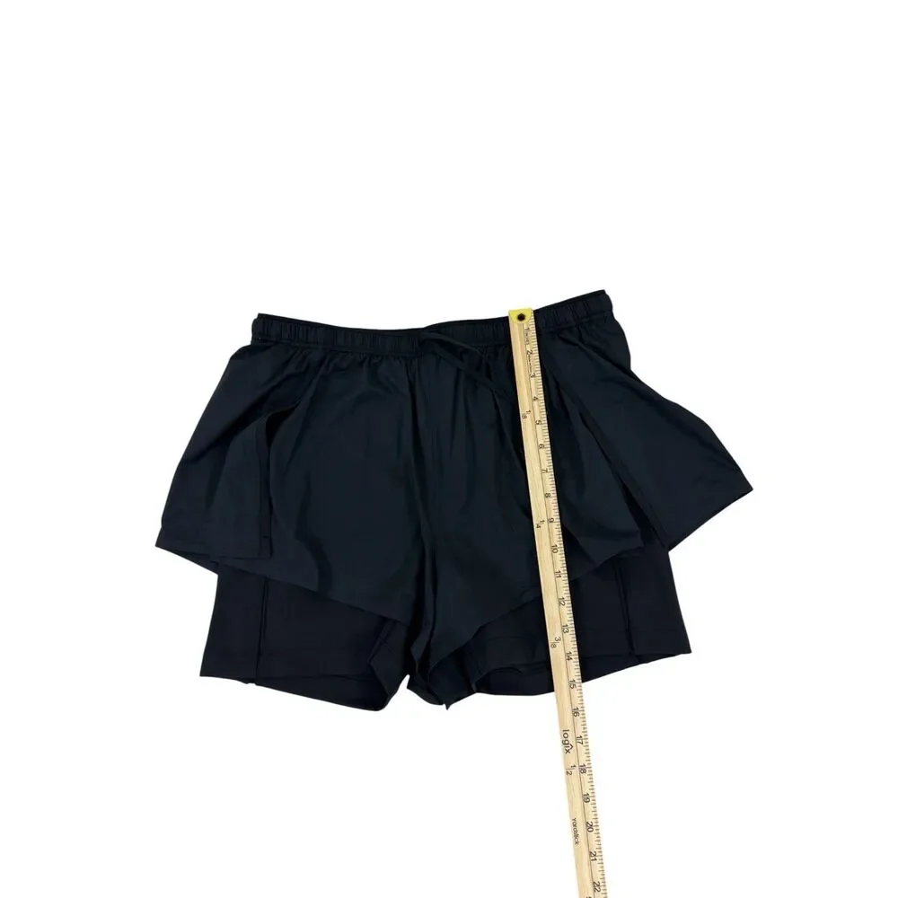 Lululemon Athletic High-Rise Running Shorts Mesh Shell 2